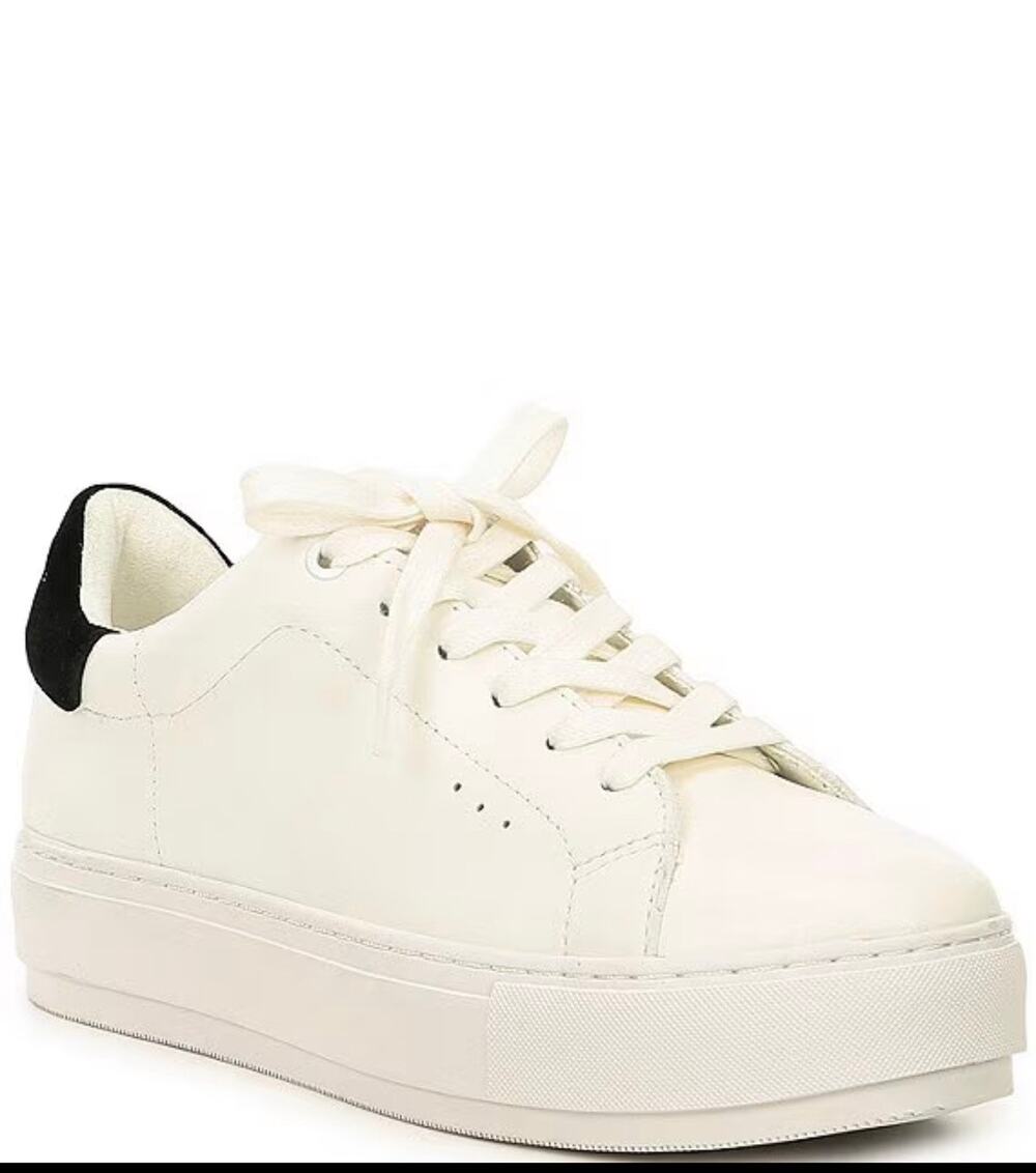 Kurt Geiger Laney leather  Lace Up Sneakers $118 size 5